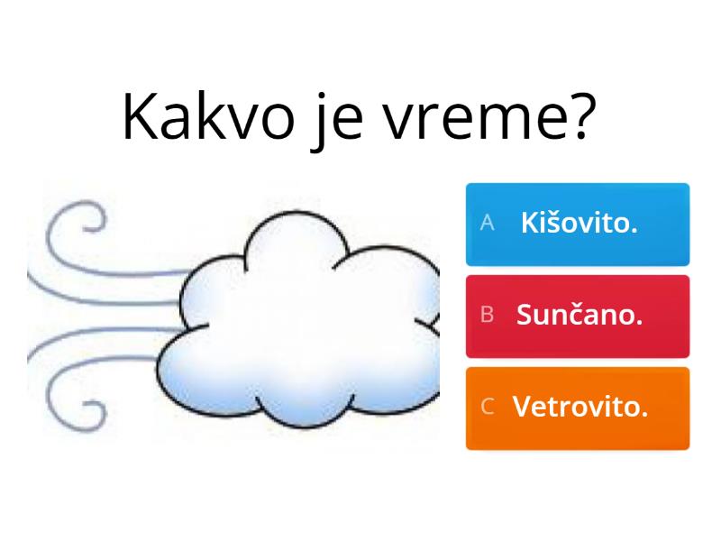 Vreme - Quiz