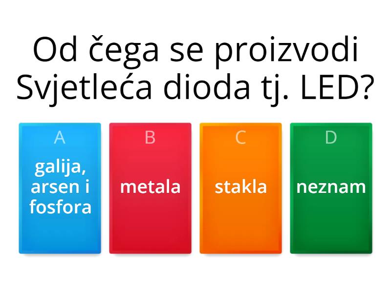 LDC & LED - Quiz