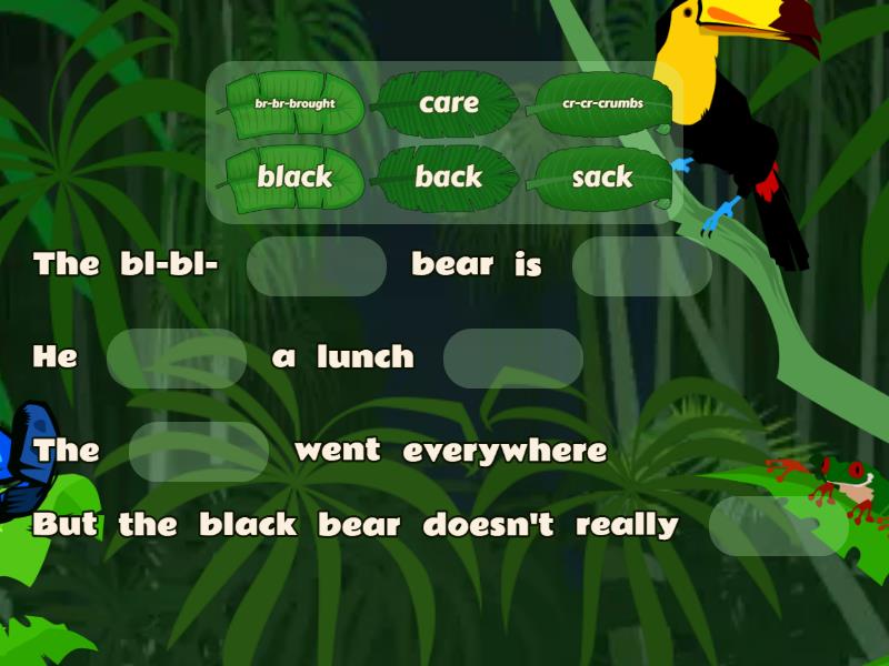 Consonant Bear Badanamu - Missing word