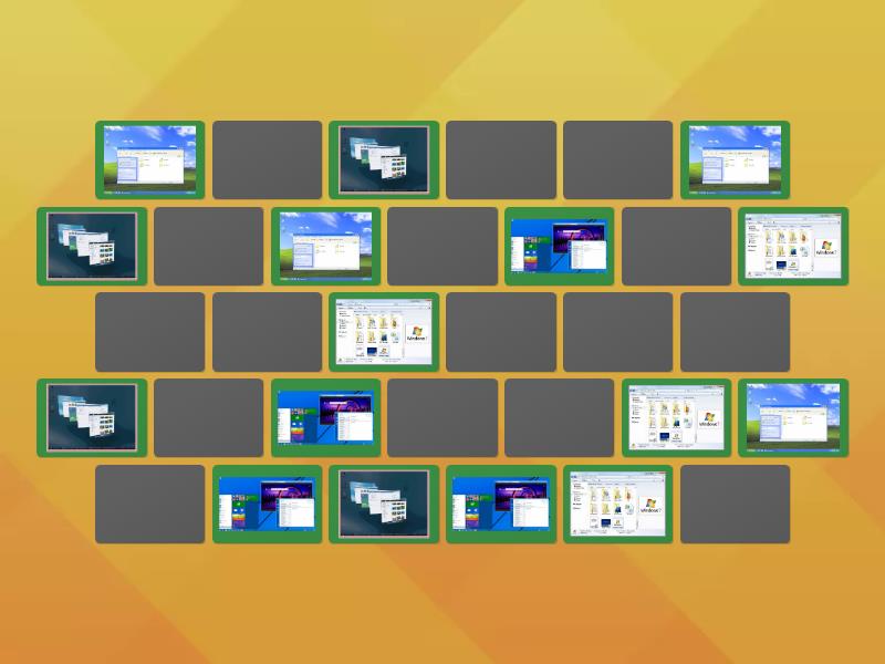 Ventanas de windows - Matching pairs