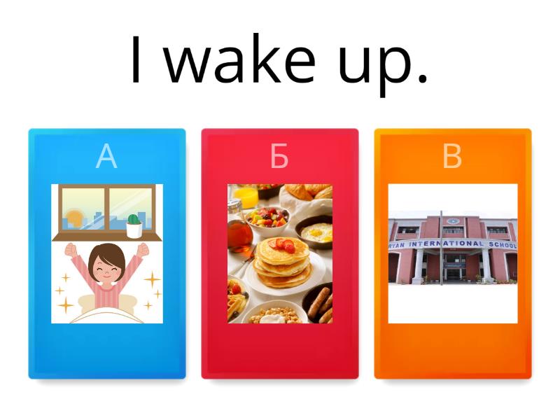 Routine. In the morning - Quiz