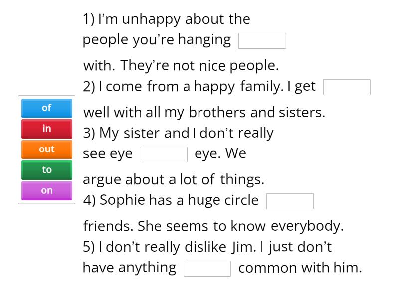 UNIT 8 GATEWAY TO THE WORLD B1 / VOCABULARY 3 - Complete the sentence