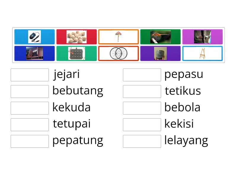 Kata Ganda Separa Tahun 3 - Match up