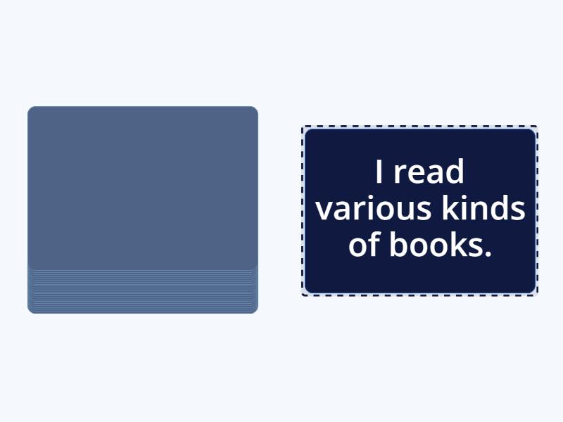 Guess the Sentence (Present Simple/Continuous, EGE) Speaking cards