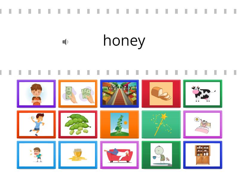 Jack and the beanstalk part 1 matching - Find the match