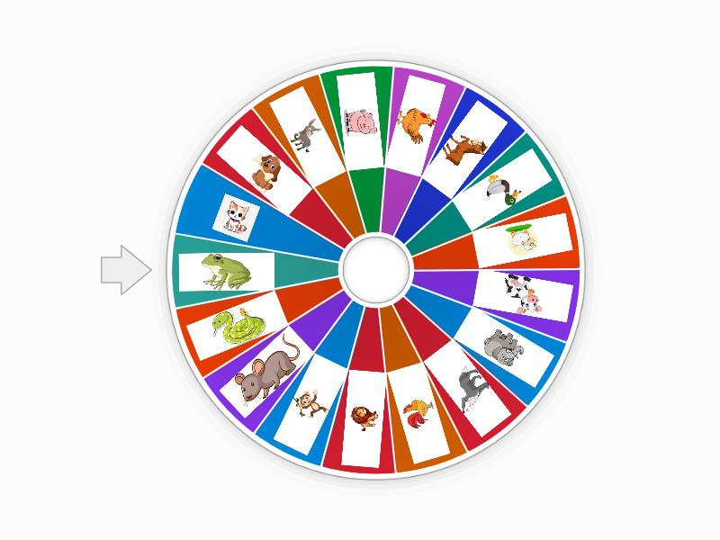 Animales - Rueda aleatoria