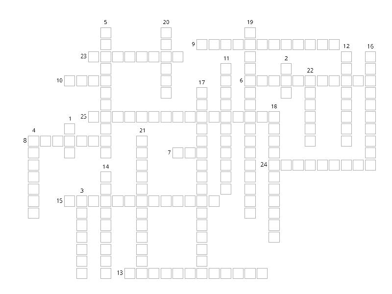 SalesForce Terminology Crossword Puzzle - Crucigrama