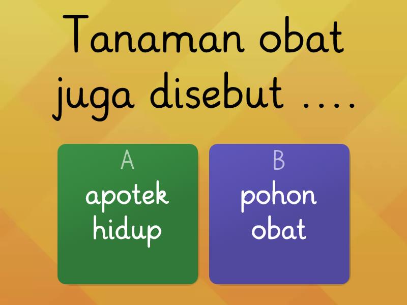 EVALUASI TANAMAN OBAT Quiz