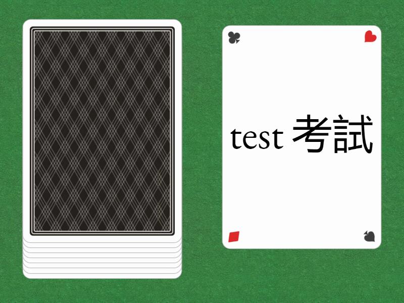 文開國小每日一字Unit 1測驗 - Speaking cards