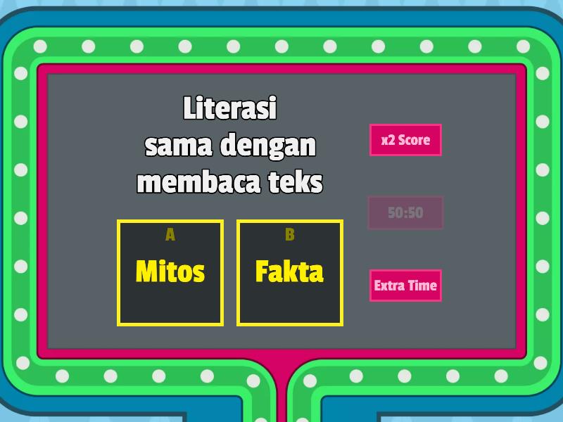 MITOS ATAU FAKTA - Gameshow Quiz