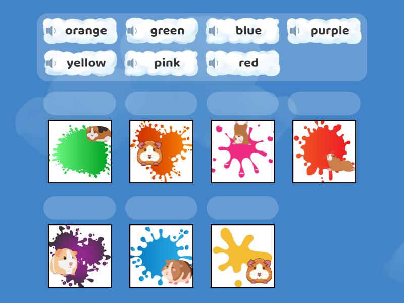 KB1 u1 Colours Match - Match up