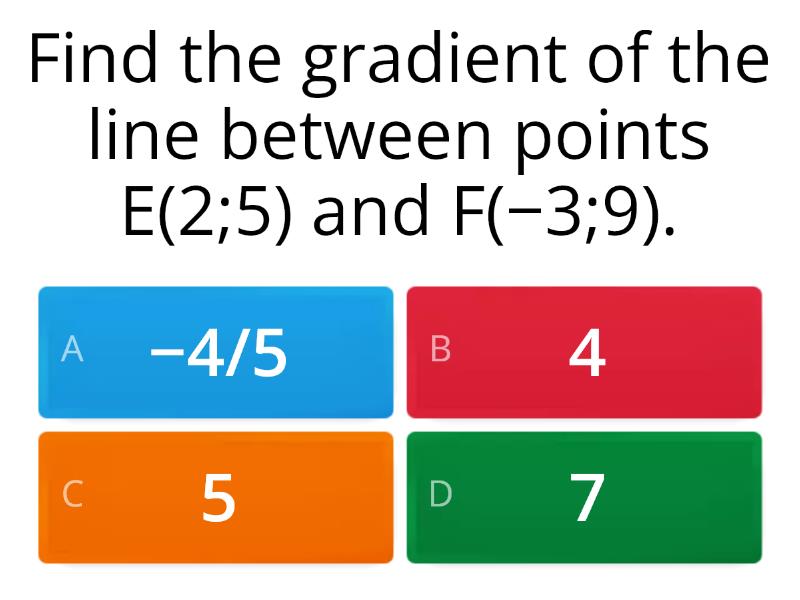 coordinates-find-the-gradient-of-a-straight-line-quiz