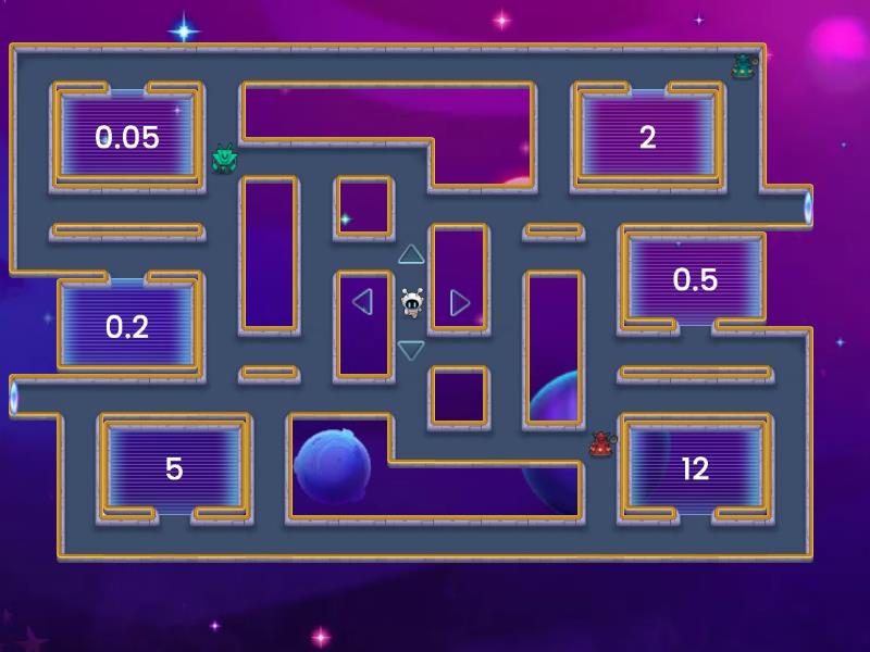 fractions-percentages-and-decimals-maze-chase