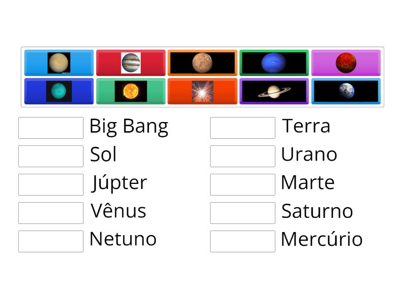 Sistema Solar Adaptada Une Las Parejas