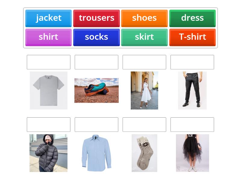 Academy stars 1 unit 8 clothes - Match up