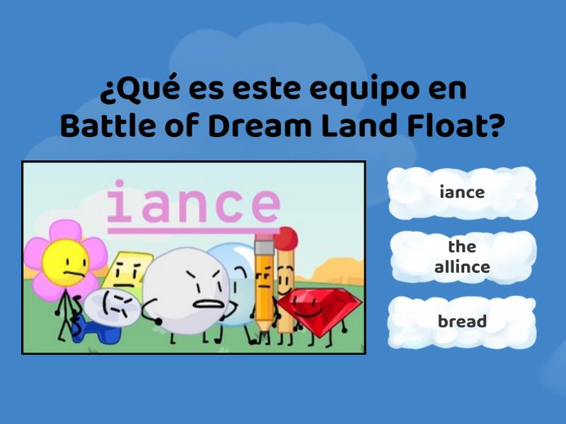 team bfb/bfdi/tpot/bfdia - Quiz
