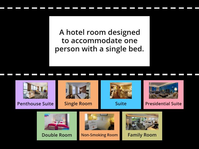 Hotel room types find the match