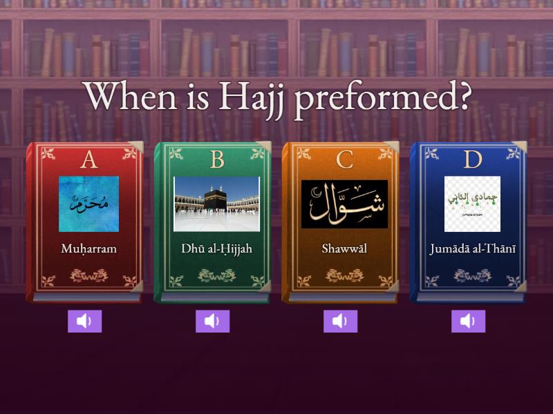 Hajj | Islamic Studies |2A - Quiz