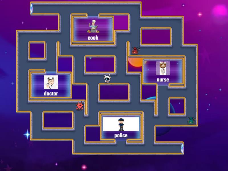 Community Helper - Maze chase