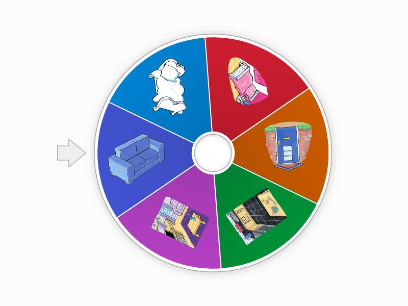 Kid's Box Starter Unit 5 Wheel - Spin the wheel