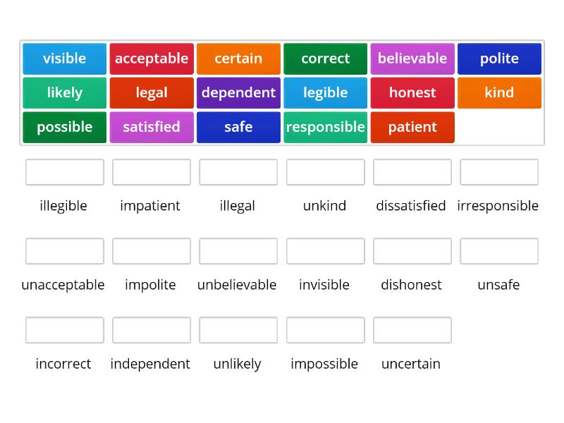 Negative prefixes correct. Negative prefixes. Negative prefixes un im in. Negative prefixes adjectives. Dependent negative prefixes.