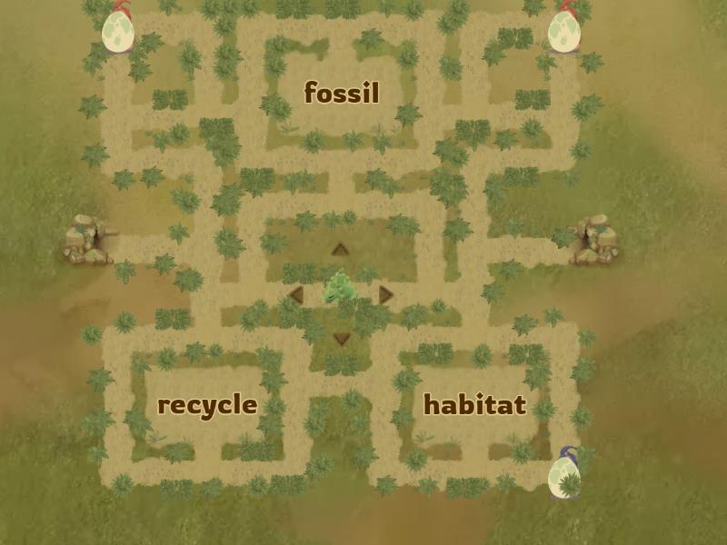 UPScience A Lesson 8 - Vocabulary - Maze chase