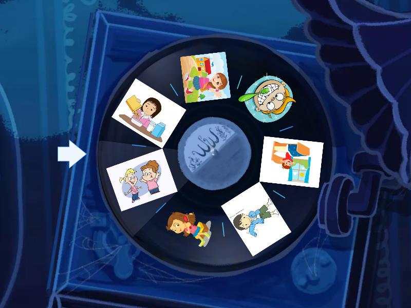 Whole Class Activity: Morning Routine - Spin the wheel