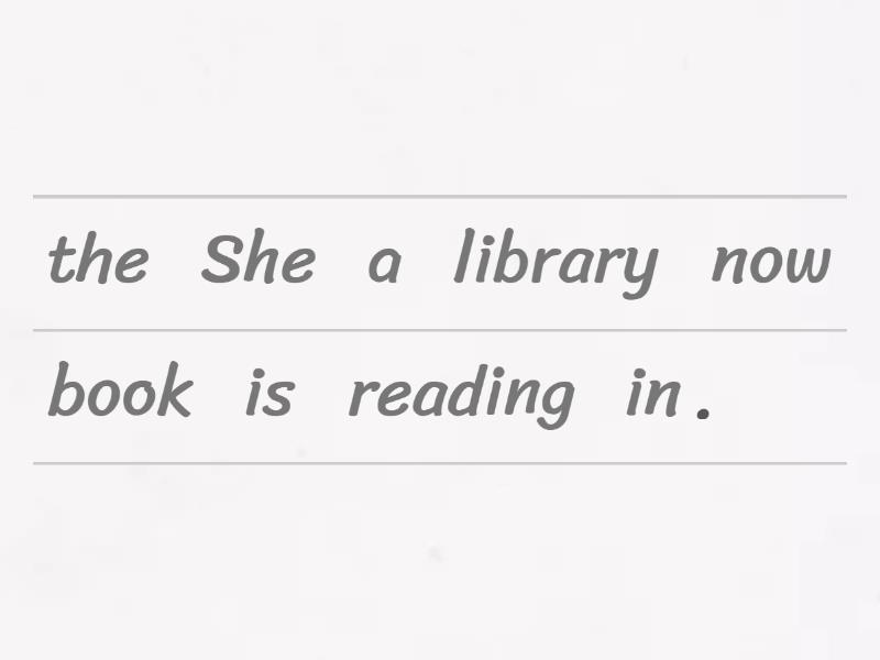 bas-4-u10-present-continuous-order-the-sentences-unjumble