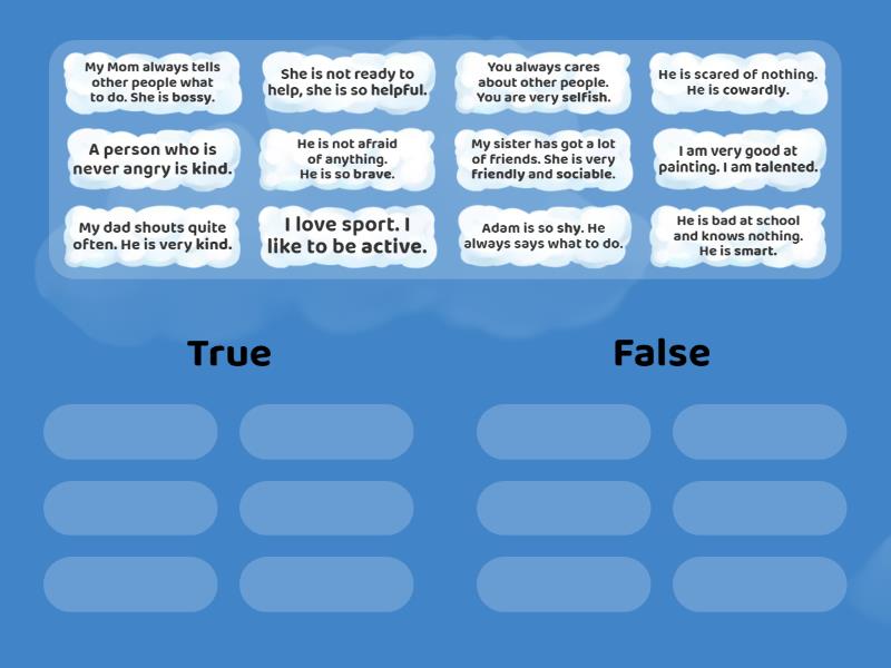Personal features - Group sort