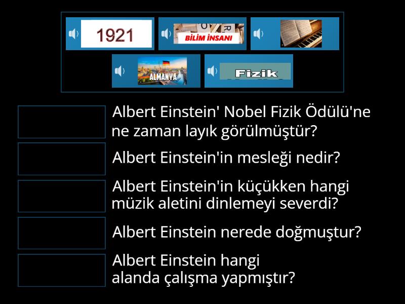 Albert Einstein Match up