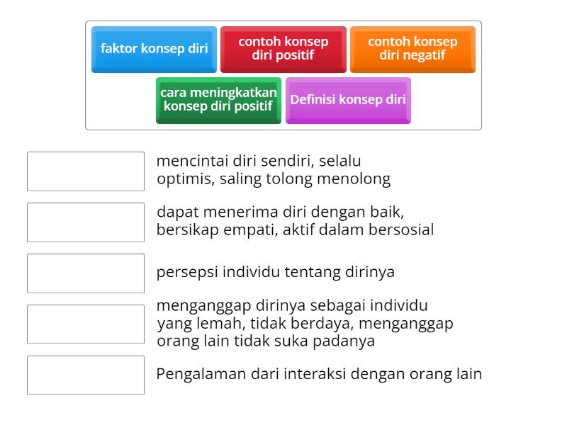 KONSEP DIRI - Match up
