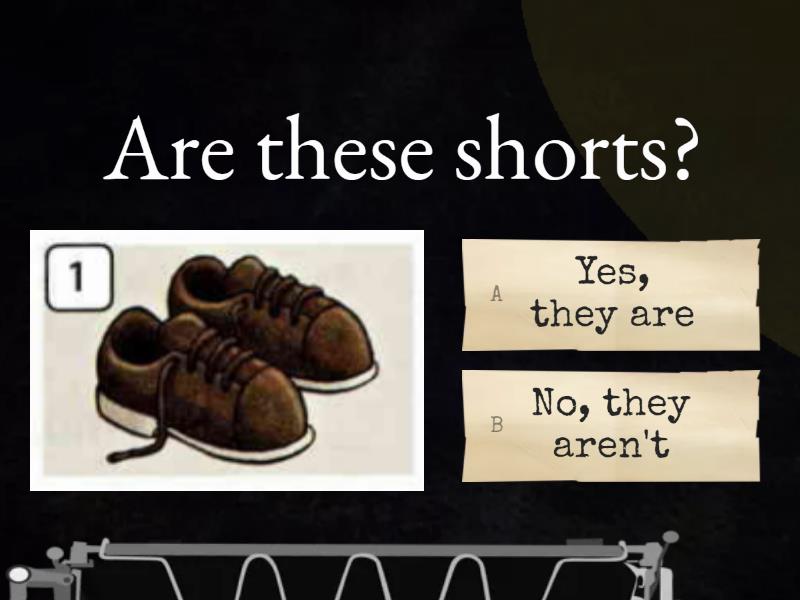 Family And Friends 1 Unit 7 Are These His Trousers? - Quiz