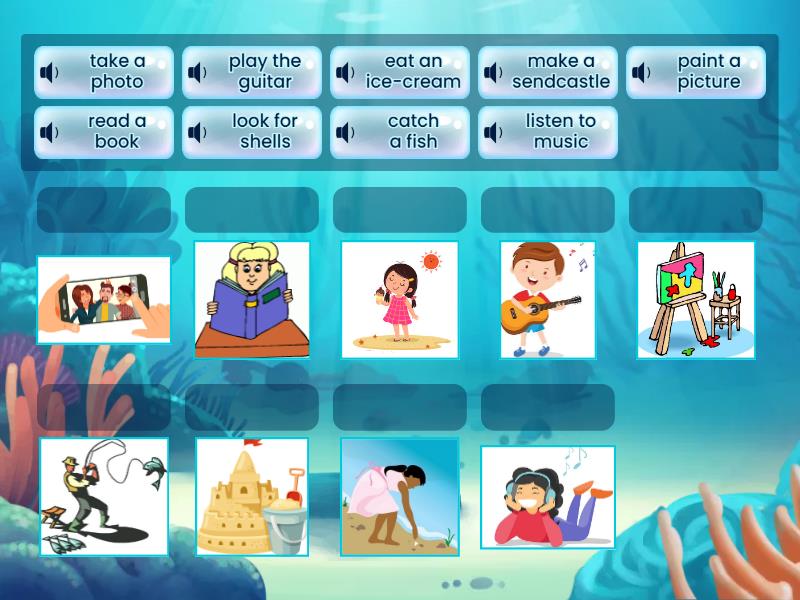 Super Minds 1 Unit 9 - Une las parejas