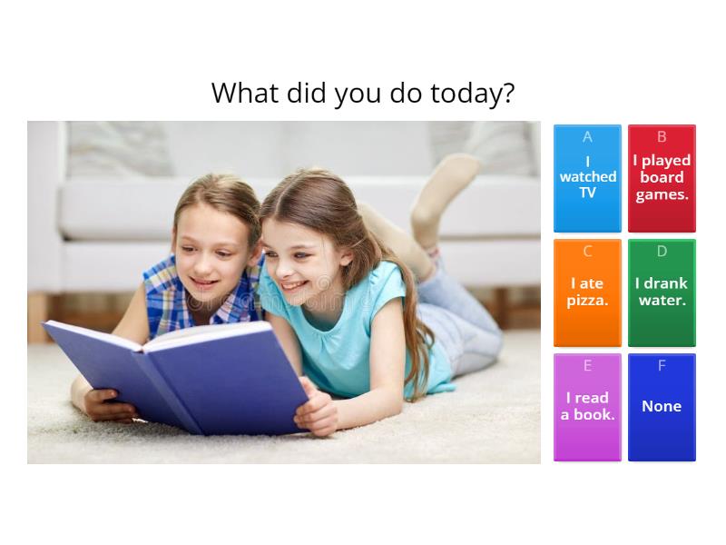 Academic Tutors USA - Verbs in Past Simple - What did you do today ...