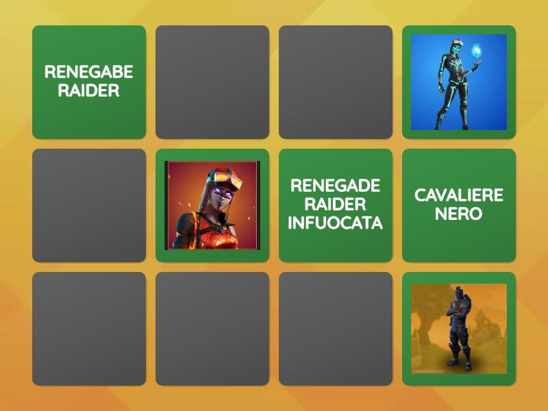 LE SKIN MIGLIORI DI FORTNITE - Parejas