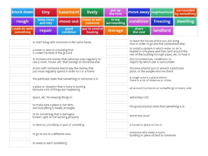 Roadmap B1+ 1B vocabulary - Une las parejas