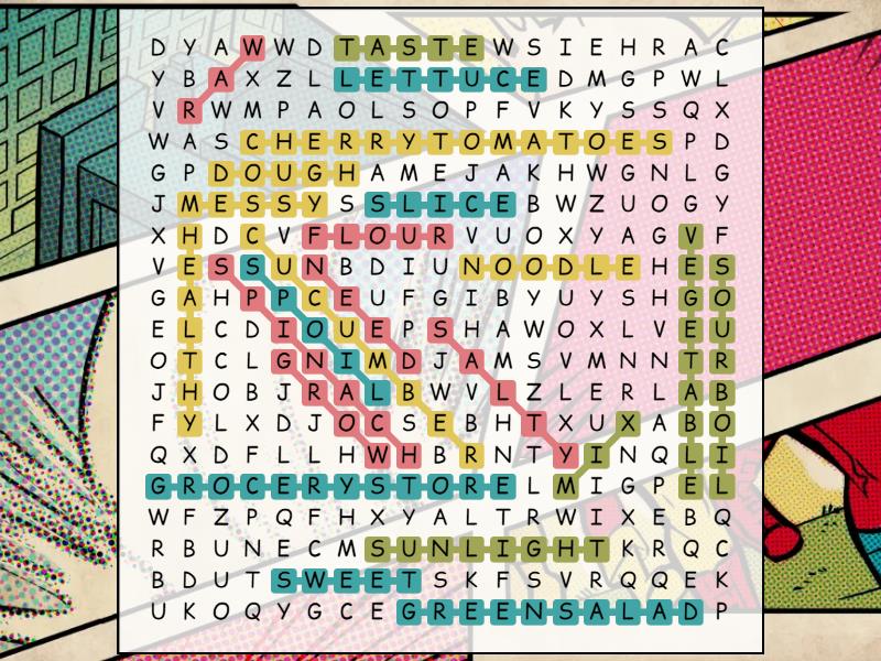 MSD 6 (Lessons 1-2) - Wordsearch