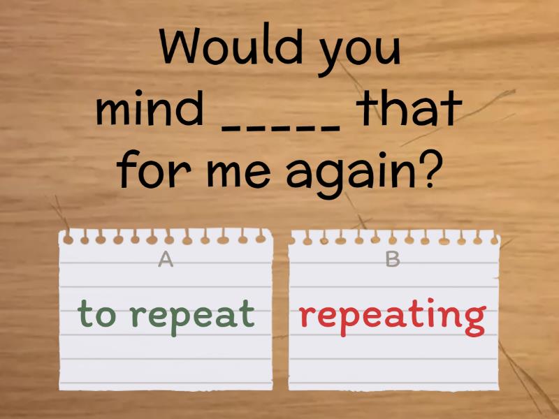 Clarifying/restating what you heard. - Quiz