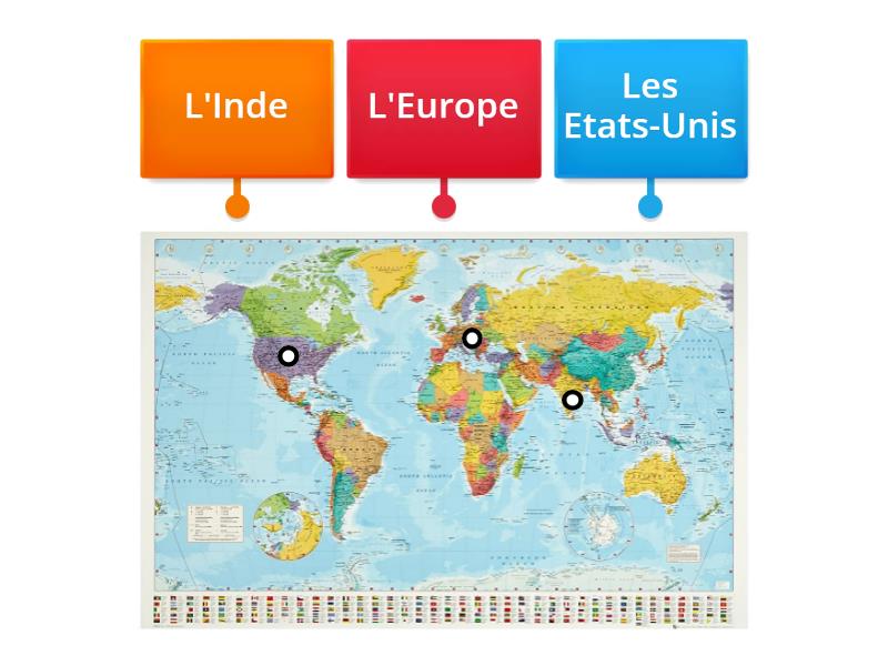 La Géographie - Labelled diagram