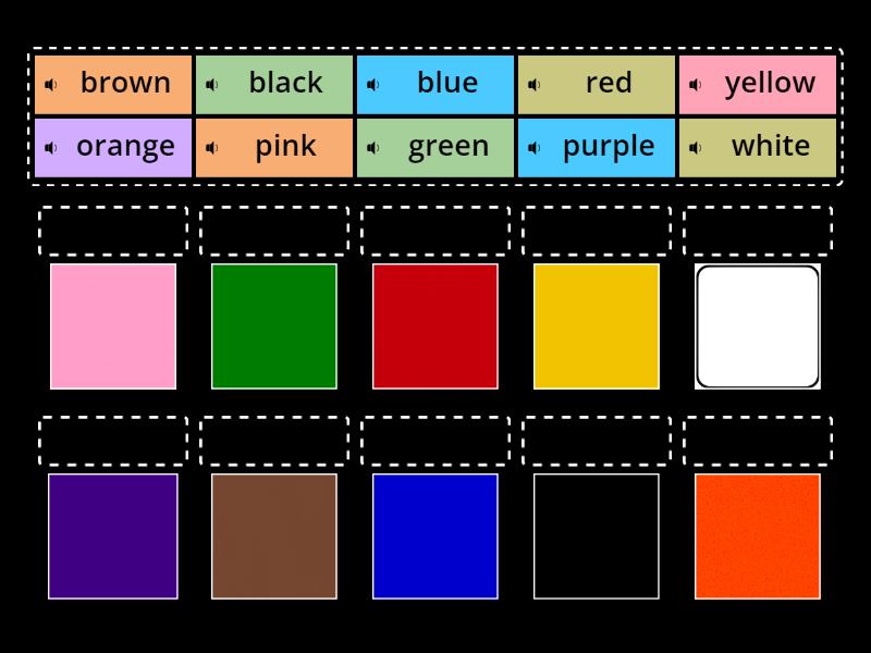Colours - Match up