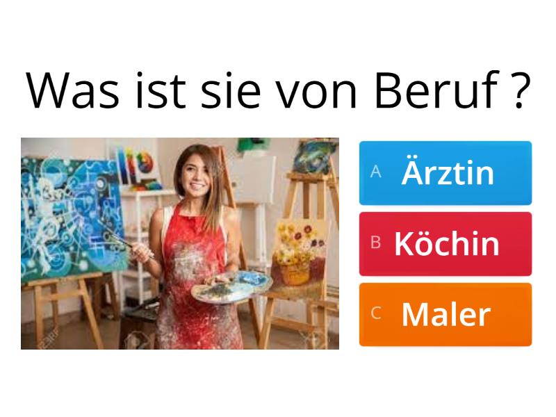 Die Berufe - Quiz