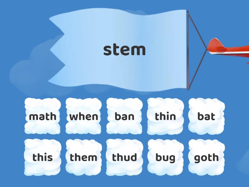 Digraph: th Rhyme Sort - Find the match