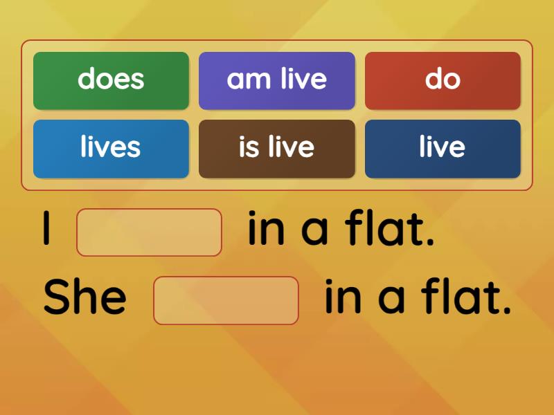 EF Present simple (be/do) - Complete the sentence