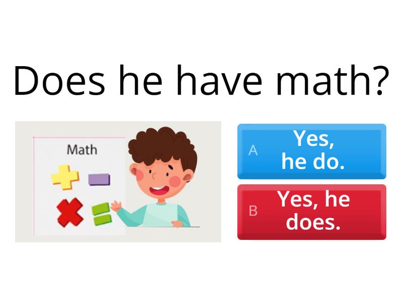 Do/Does grammar - Quiz