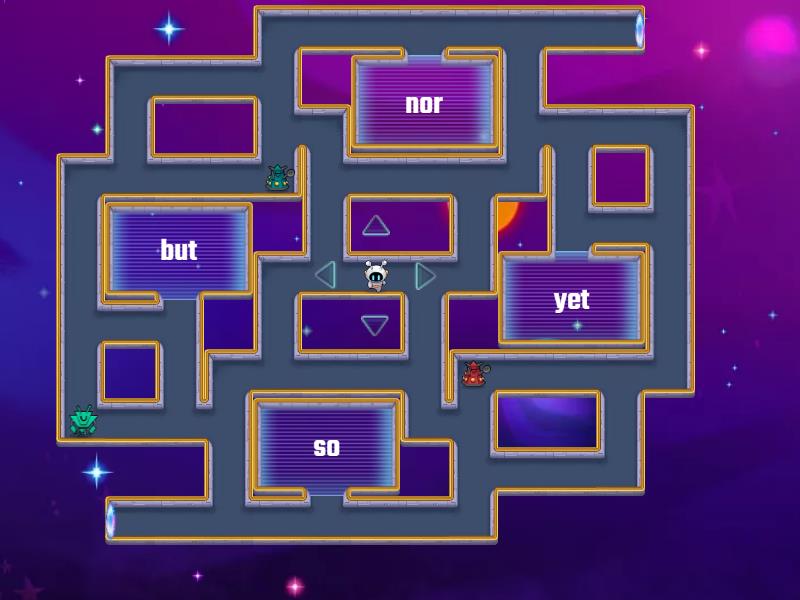 coordinating-conjunction-fanboys-maze-chase