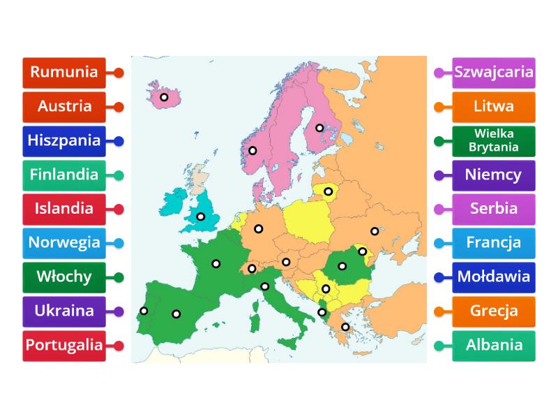 Mapa Polityczna Europy Labelled Diagram 5258