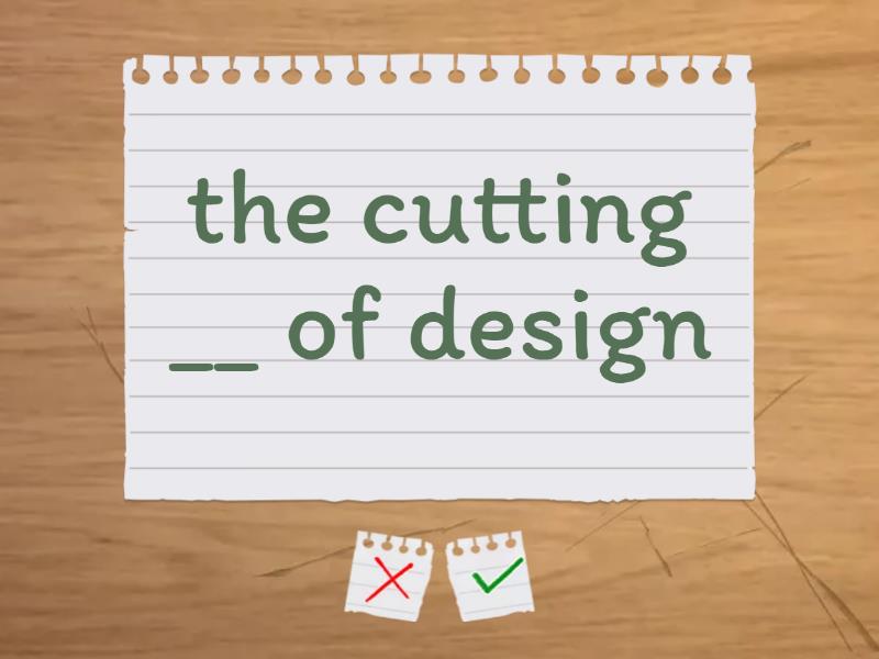 Design - Flash cards