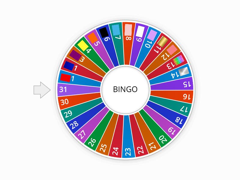 Ruleta de los colores - Rueda aleatoria