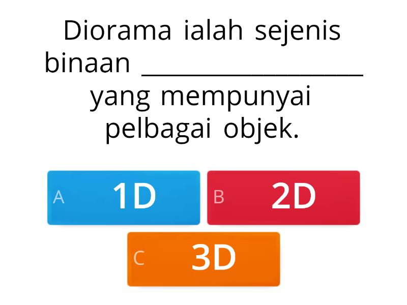 PSV TAHUN 4: DIORAMA MERDEKA - Quiz