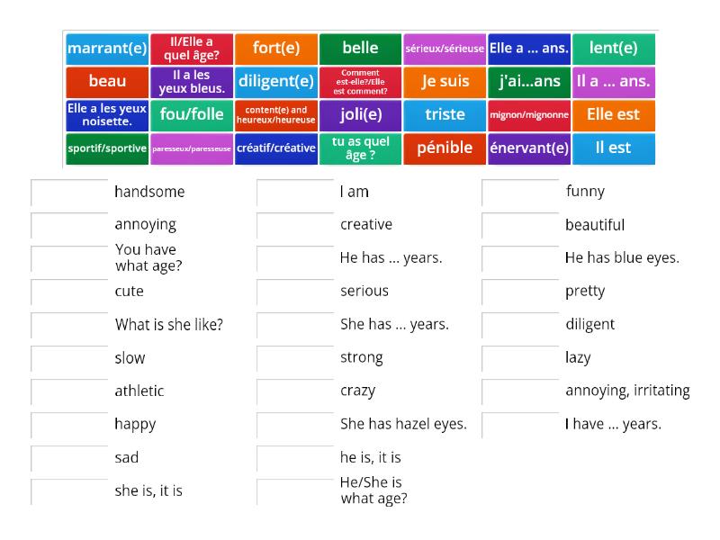 describing-people-in-french-part-2-une-las-parejas